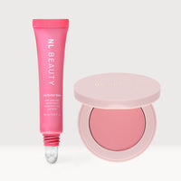 Duo peptide lip balm and blush