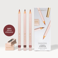 Lip pencil trio